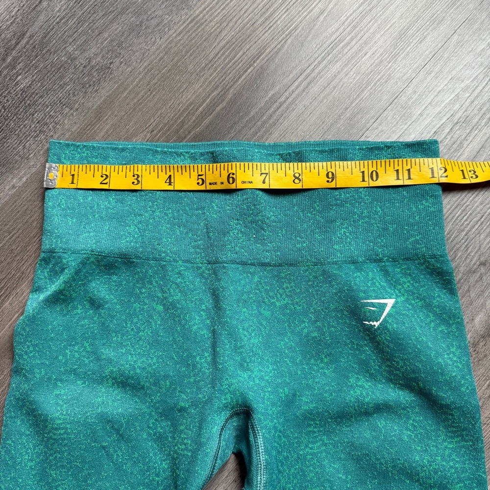 GymShark Adapt Fleck Leggings Teal Aqua Small Workout Gym - Picture 8 of 12